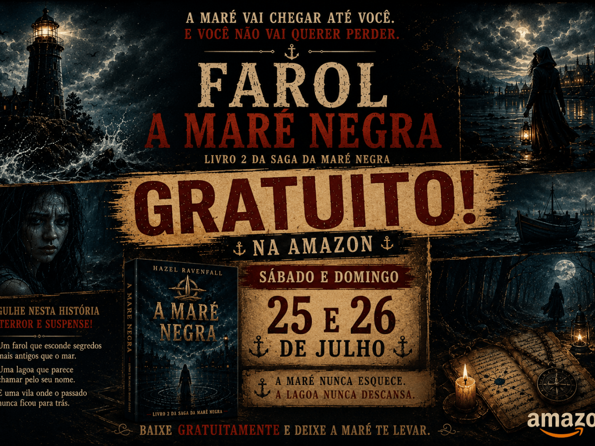 Maré Negra…gratuito na&nbsp;Amazon!
